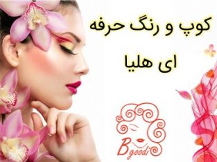 کوپ و رنگ حرفه ای هلیا